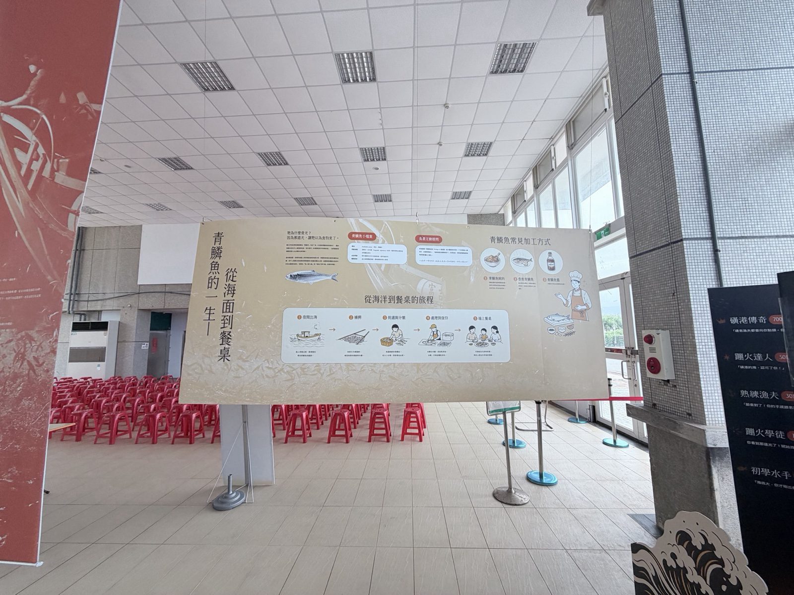 金山區漁會磺火拾光互動常設展 完工空間主視覺｜好心地文創
