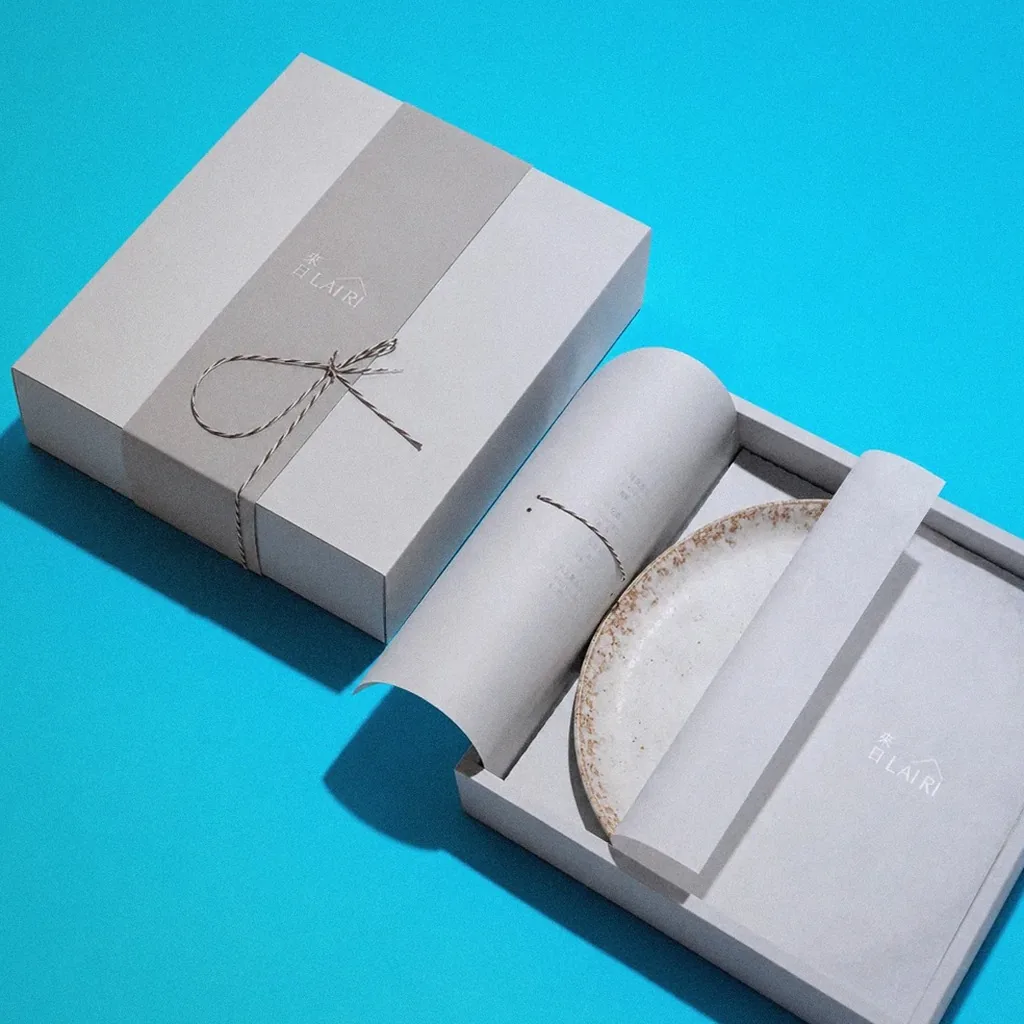 Baolai Humanities gift box 'Lai Ri' application example | Howdy Creative