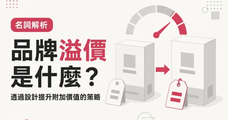品牌溢價是什麼？｜透過設計提升附加價值的策略