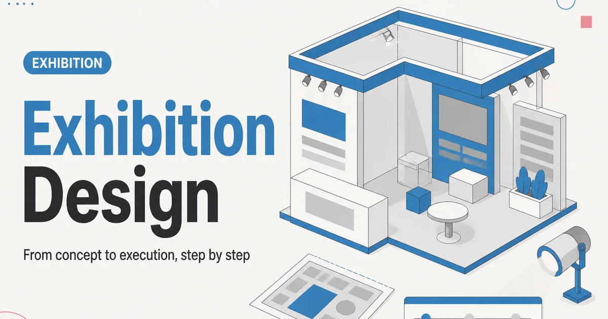 Exhibition Design — From concept to execution, step by step