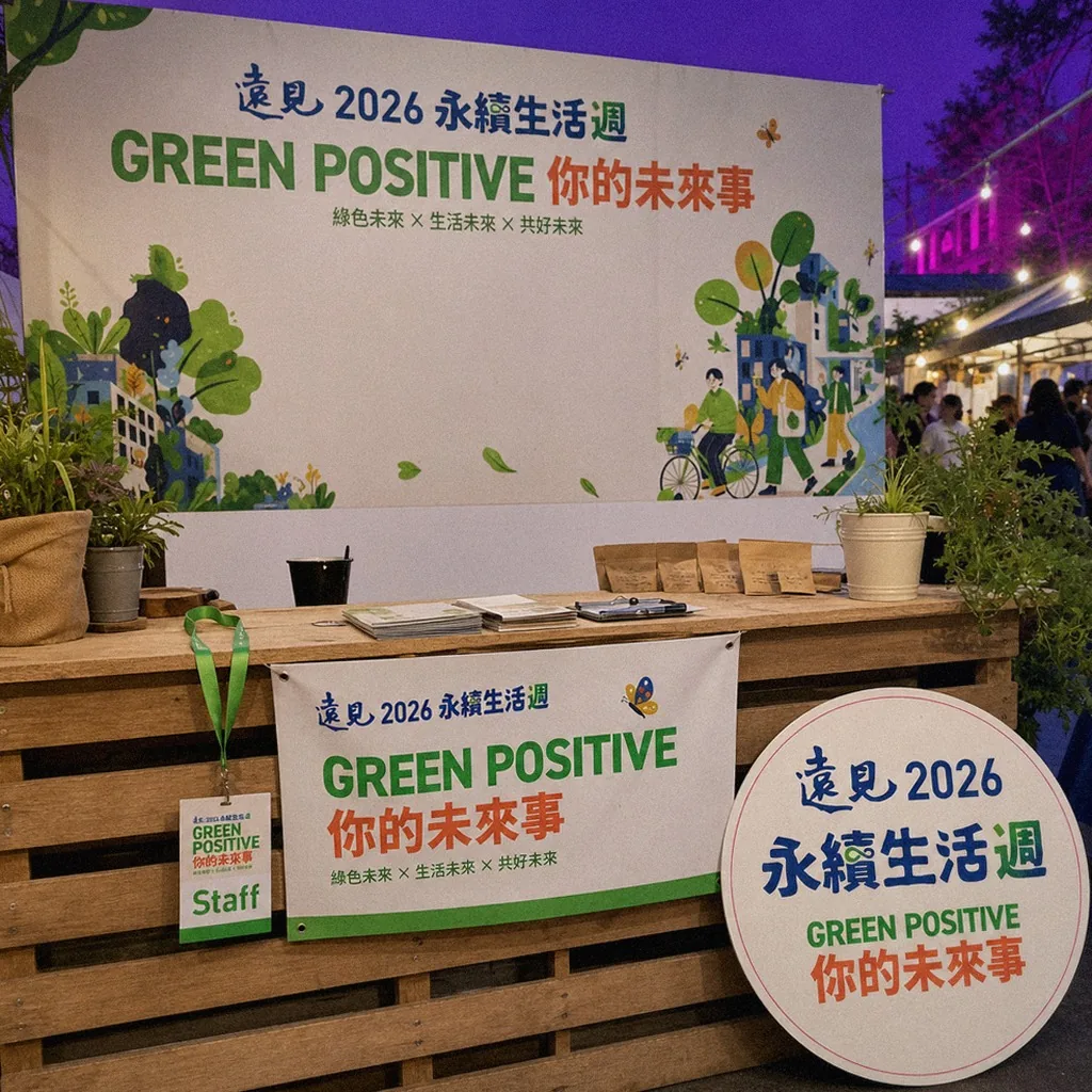 GVM Sustainable Living Week key visual application | Howdy Creative