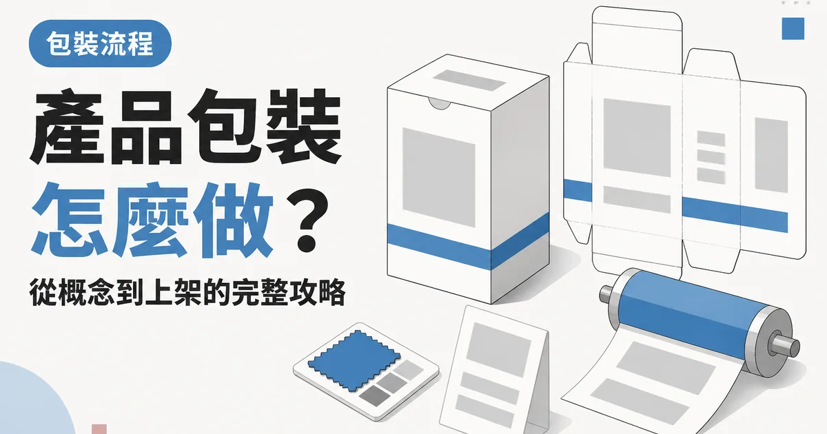 產品包裝怎麼做？｜從概念到上架的完整攻略
