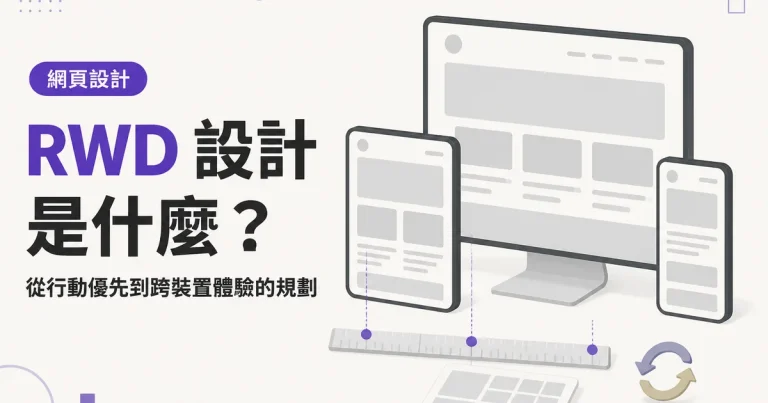RWD 設計是什麼?|從行動優先到跨裝置體驗的規劃