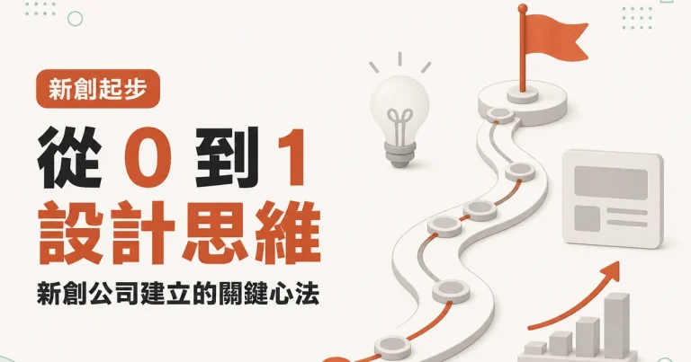 從 0 到 1設計思維｜新創公司建立的關鍵心法