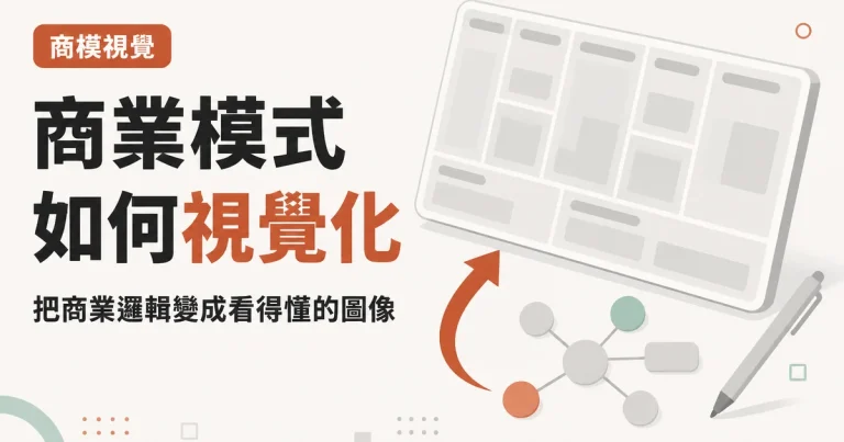 商業模式如何視覺化｜把商業邏輯變成看得懂的圖像